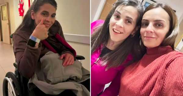 Volvió de una fiesta, su novio la atropelló y paso meses internada