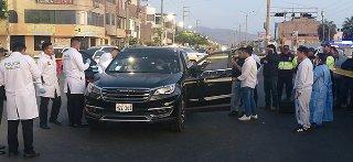 ASESINAN A TRES PERSONAS EN CRUCE DE AV MEIGGS Y JIRON IQUITOS ESTA MAÑANA, SICARIATO INCONTROLABLE