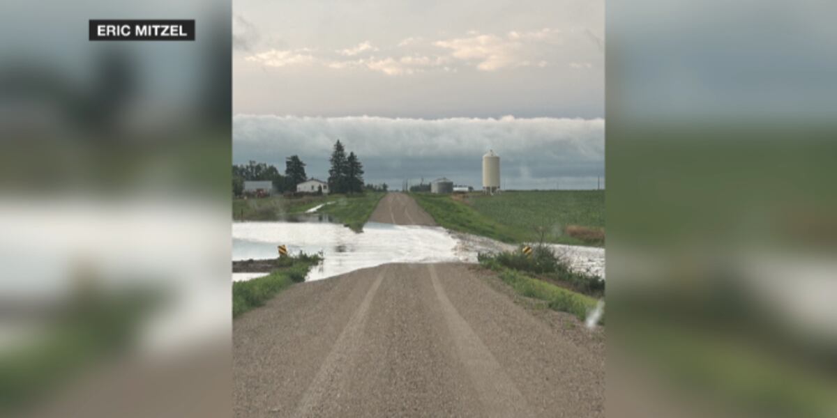 LaMoure County receives heavy rainfall