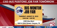 Canyon ISD to host job fair for bus positions Thursday
