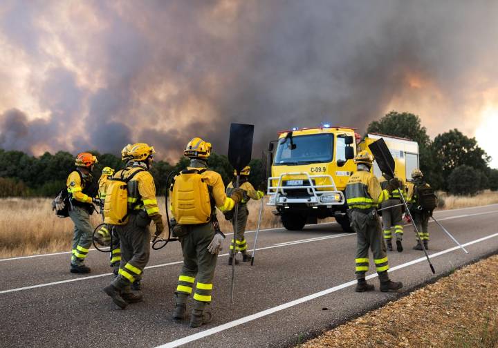 El incendio de Zamora arrasa ya 3.500 hectáreas