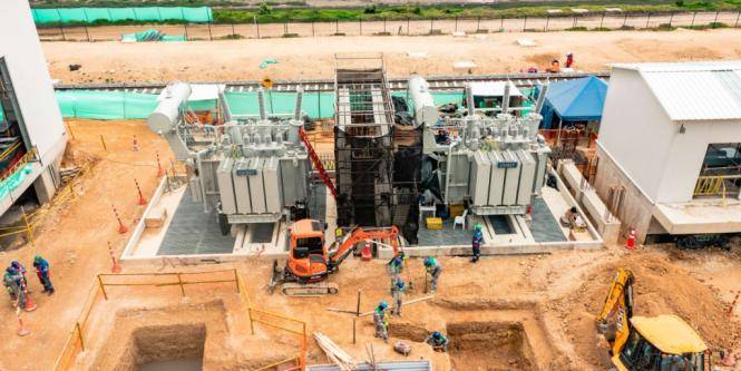 Enel Colombia avanza en la construcción de dos subestaciones para suministrar energía al Regiotram y al Metro de Bogotá 