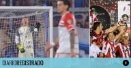 Locura pincha: la atajada de Muslera que es idéntica a una de Andújar en la última Libertadores que ganó Estudiantes