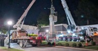 Confederate statue taken down in downtown Edenton