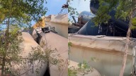 Video | Se descarrilaron 35 vagones de tren con materiales peligrosos en Texas