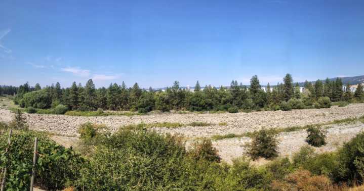 Sections of Spokane River are running dry