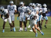 Vikings bring back WR Adam Thielen in trade with Panthers