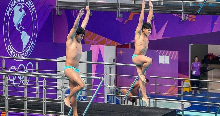 Clavados sincronizados dan a México un oro más en Panamericanos Junior
