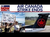 Air Canada strike ends, airline reaches tentative flight attendant agreement