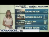 Northern California: Friday heat gives way to weekend storms, cooling