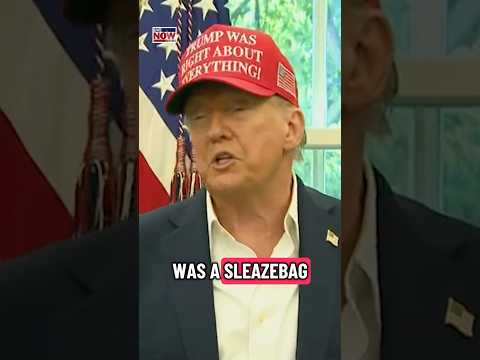 President Trump calls John Bolton a "sleazebag" when asked about the FBI raid of Bolton's home