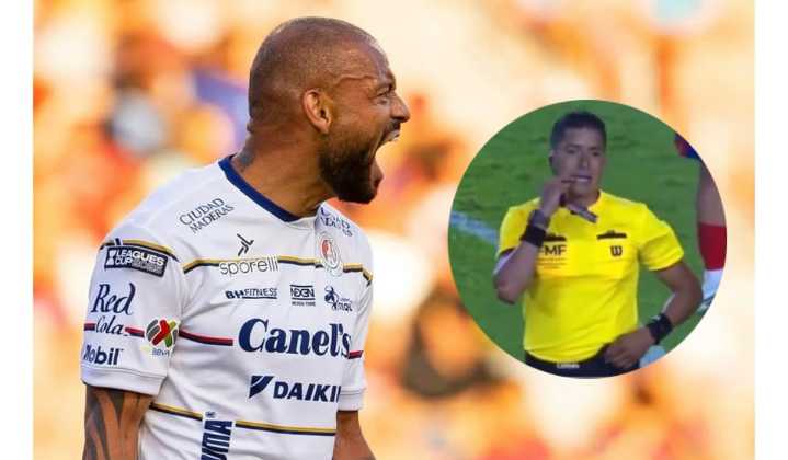 Atlético San Luis reclama una polémica expulsión ante Cruz Azul: ¿berrinche o si es error arbitral?