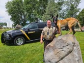 Injured deputy and K-9 officer return home after being shot during Tremonton shooting that killed two officers