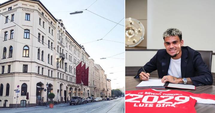 El hotel de reyes en el que Luis Díaz descansa en Múnich mientras consigue un nuevo hogar