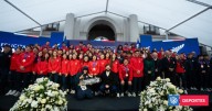 Presidente Boric encabezó recepción al Team Chile tras Juegos Panamericanos Junior y Juegos Mundiales