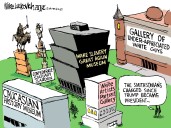 5 museum-grade cartoons about Trump's Smithsonian purge