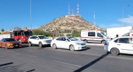 Triple choque vehicular moviliza cuerpos de emergencia en zona centro de Hermosillo