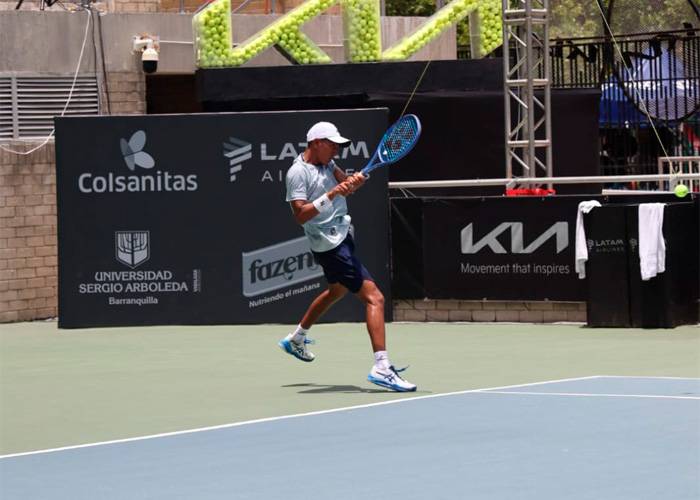 Dos colombianos, a Cuartos de Final del KIA Open Challenger Barranquilla