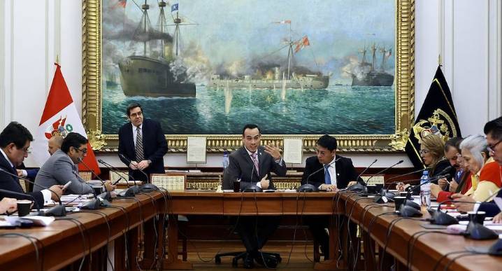 Junta de Portavoces del Congreso sesiona de forma semipresencial este lunes 18 de agosto