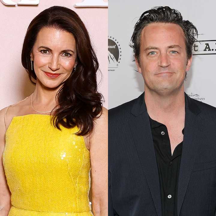 Kristin Davis, Matthew Perry Set Up on Date in '90s
