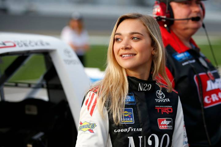 28-Yo Female Xfinity Trailblazer Set to Create NASCAR History With Surprise Daytona Announcement Natalie Decker, 28, makes NASCAR history as the first mom to race Xfinity at Daytona post-childbirth, d