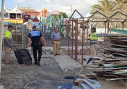 Eliminado un punto crítico de escombros y residuos en Caleta de Fuste