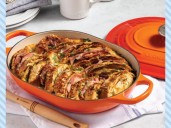 Le Creuset’s beloved $340 Signature Oval Casserole pan is $121 off in rare deal