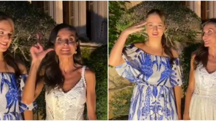 La reina Letizia, la princesa Leonor y la infanta Sofía se unen a otros famosos con el lenguaje de signos