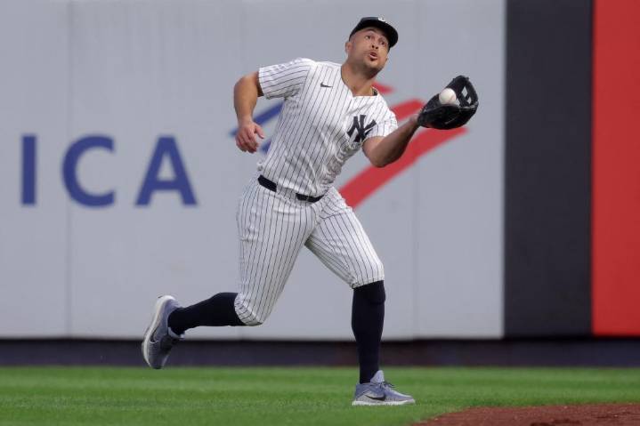 Giancarlo Stanton's status for Yankees' next series will be telling