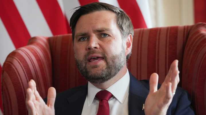 JD Vance Packs On The Eyeliner For Golf In The UK As His Gray Sideburns Do Him Dirty