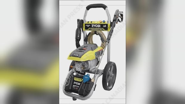 Ryobi-branded electric pressure washers recalled after injuries, fractures reported