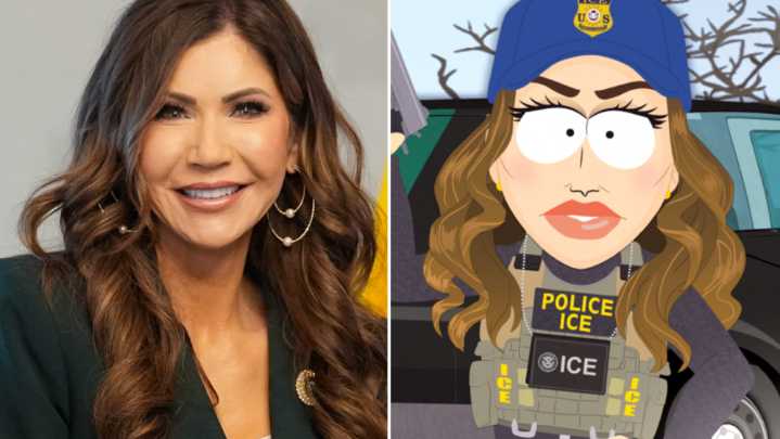Kristi Noem Slams South Park as 'Lazy, Petty' After ICE Takedown