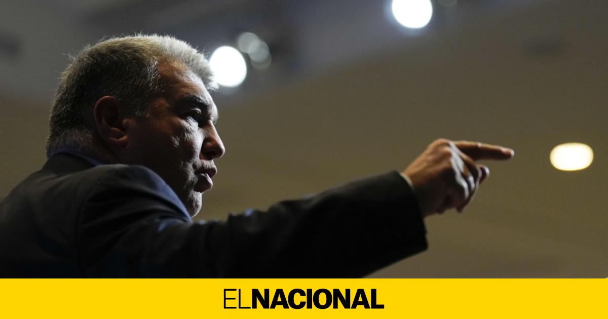 Joan Laporta: "A quienes aún no han digerido que el Barça ha resurgido les diré que se pongan tranquilos"
