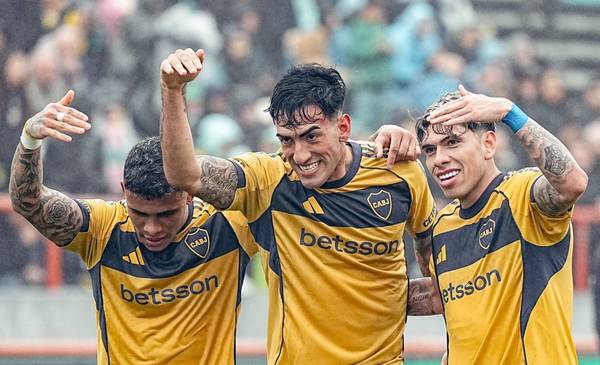 Boca venció 2 a 0 a Aldosivi y está en lo más alto de la Zona A