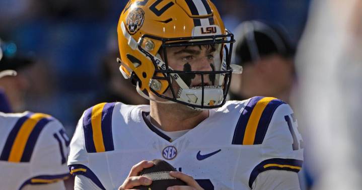 Internet is abuzz with rumors of an injury to LSU's Garrett Nussmeier. Here's what we know.