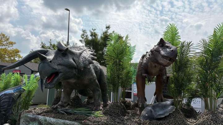 Dinosaurs Invade Moraine Point Plaza