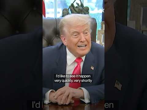 Trump Says Putin 'Will Make Peace' Ahead of Alaska Meeting
