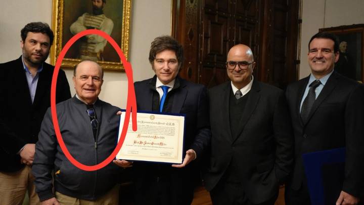 Javier Milei recibió un premio de un economista inhabilitado por fraude en Brasil
