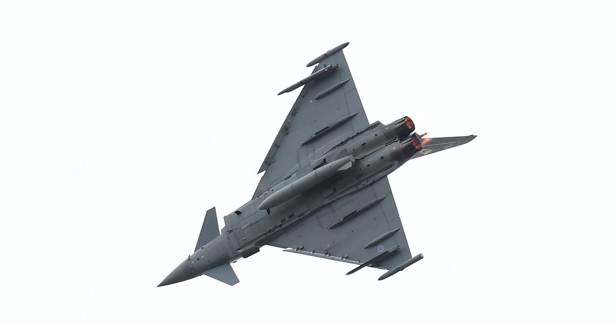 'Sonic boom' heard over UK after RAF Typhoon jets scramble to plane flying over London