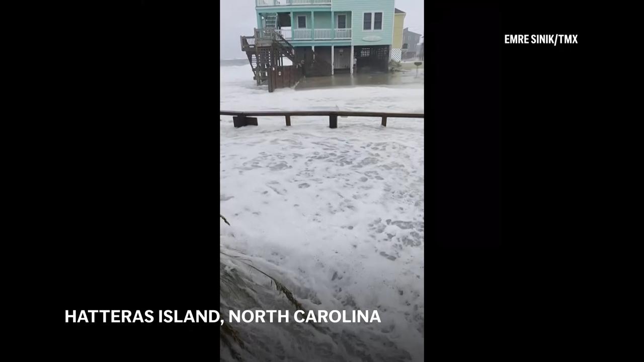 Erin moving slowly out to sea but Hurricane Center says hazards ongoing for U.S. coast