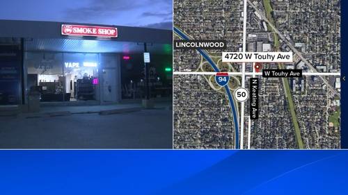 Lincolnwood burglary: Smash-and-grab thieves hit smoke shop on Touhy Avenue near Keating Avenue, police say