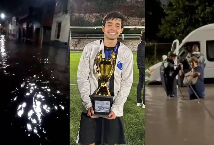 En Querétaro cae en 24 horas el 25% de lluvia anual; buscan a estudiante arrastrado ...
