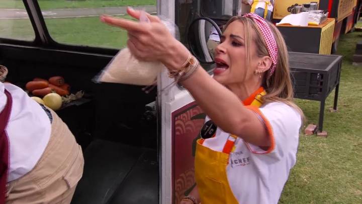 Top Chef VIP: Cristina y Celinee se pelean por arroz de sushi