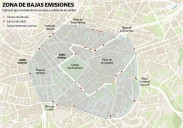 Los coches sin etiqueta podrán acceder a la Zona de Bajas Emisiones de Oviedo si estacionan en un parking