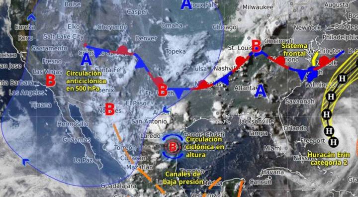 Clima en México hoy 20 de agosto de 2025: Se esperan lluvias, granizo y tormentas eléctricas en estos estados