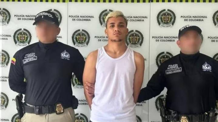 Capturan en Colombia a sicario liberado por error en Chile