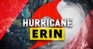 Hurricane Erin picking up steam as it edges along the East Coast