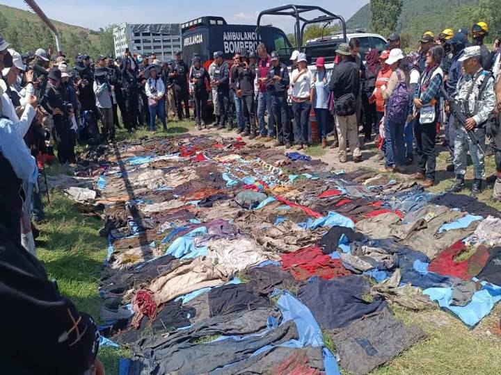 Encuentran restos óseos, ropa y zapatos en Sierra de Guadalupe