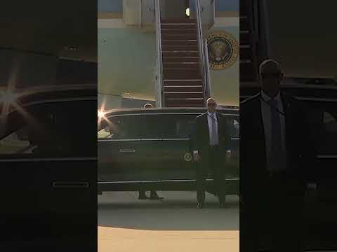 Trump leaves for meeting with Putin