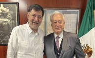 “Me visitó un patriota”, dice Fernández Noroña tras recibir a Manuel Bartlett
